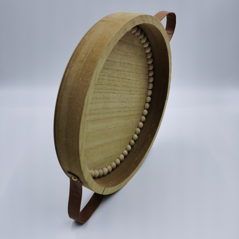 Stylish Oval-Shaped Plate Tray with Smooth Edges - Perfect for Entertaining & Displaying