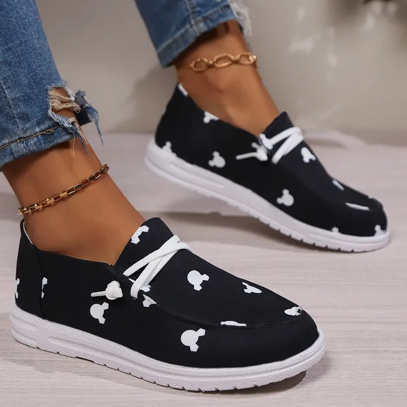 Spring and Autumn 2024 New Fashion Women's Vulcanized Sports Shoes Women's Casual Flat Shoes Women's Fashion Shoes