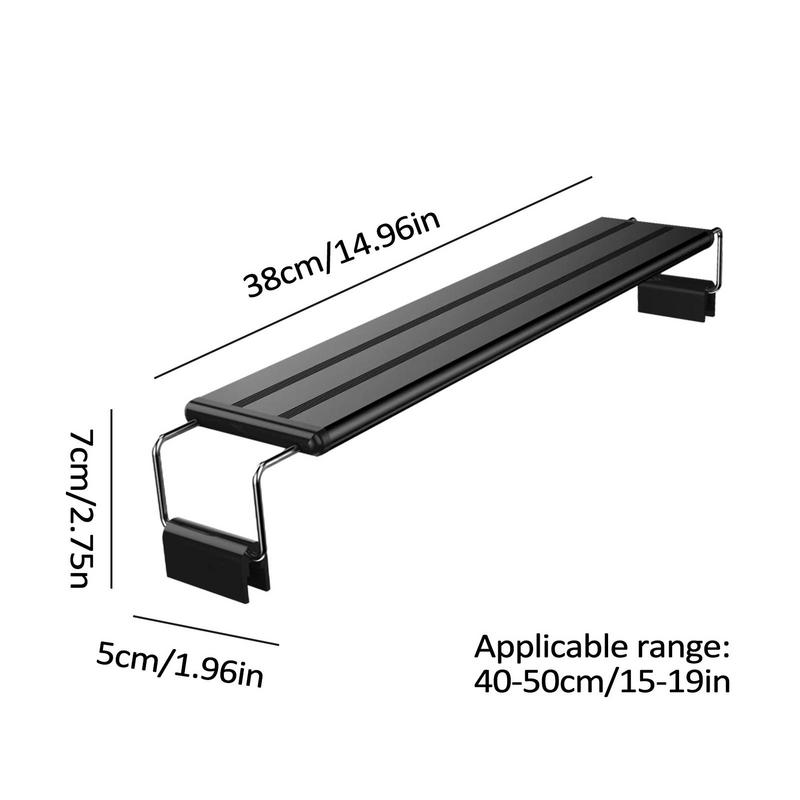 LED Aquarium Light For Plants 3 Color Reef Plant Fish Tank Light With Extendable Brackets Full Spectrum Reef Plant Fish Tank