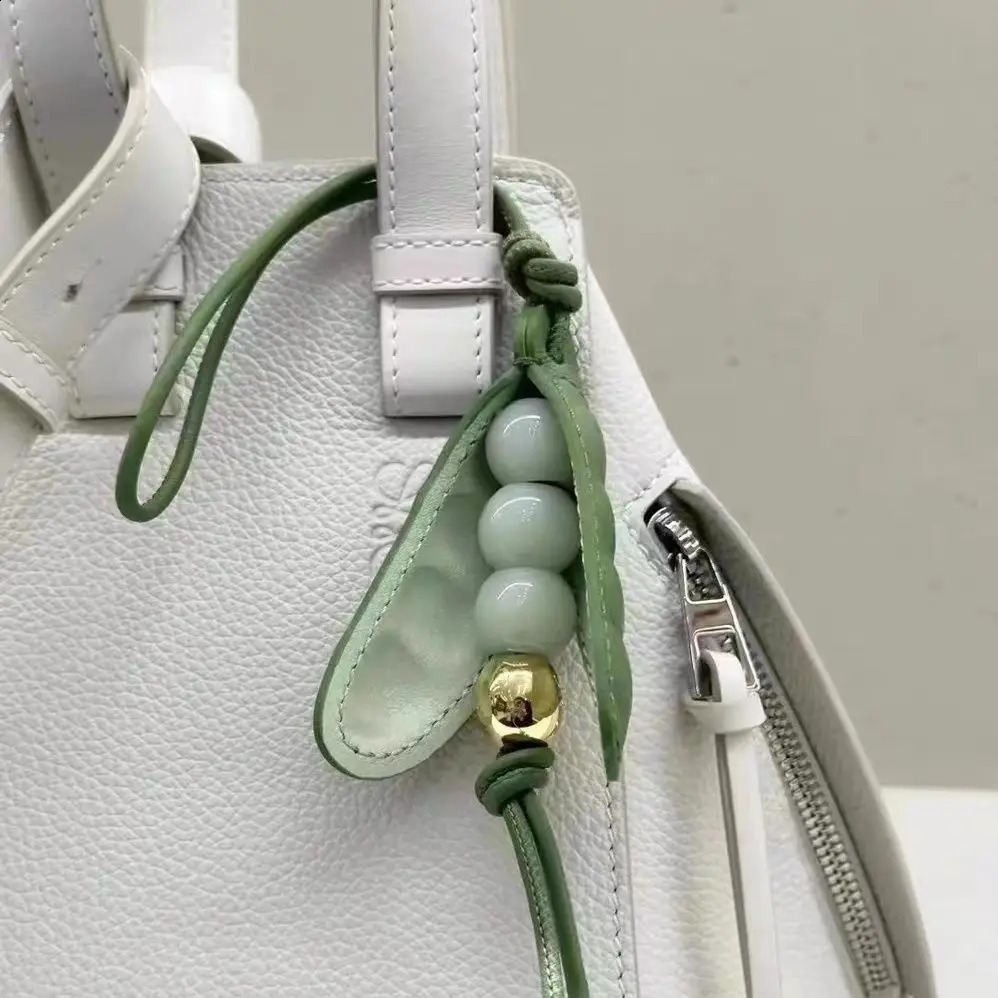 Pea classic fresh bean pod handmade ethnic style car interior key pendant bag accessories 240902 zhanyishengli