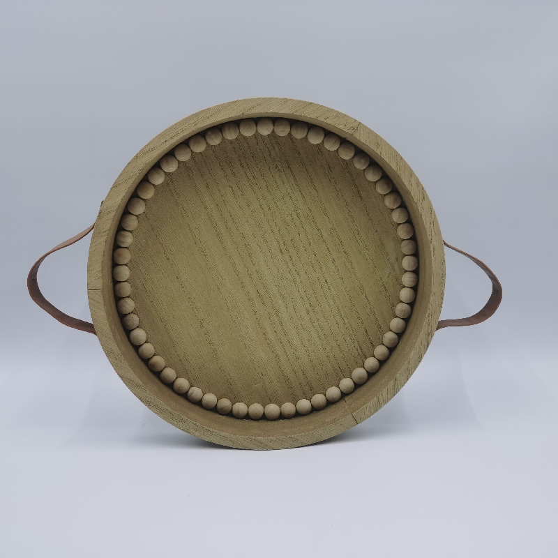 Stylish Oval-Shaped Plate Tray with Smooth Edges - Perfect for Entertaining & Displaying