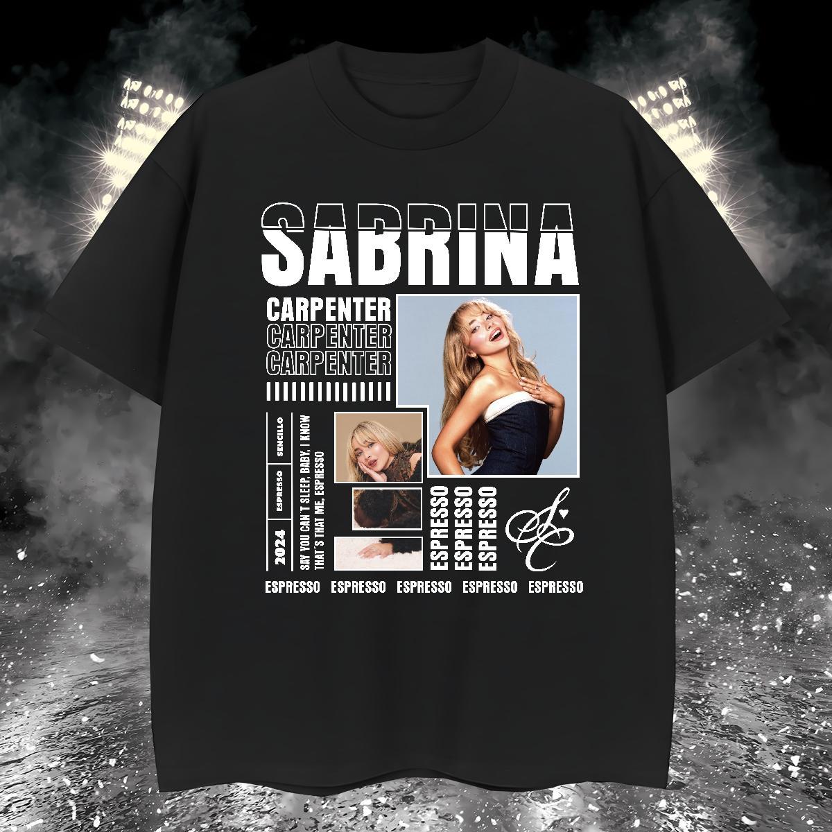 Classic SABRINA CARPENTER Men T Shirts Street wear Hip Hop Couples T Shirts 100% Cotton 230g Free Shipping Short Sleeve Soft Custom Big Size Clothings