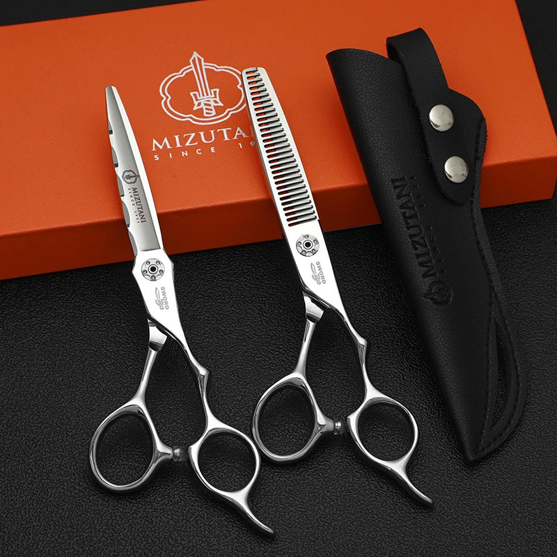 MIZUTANI 6.0-7 inch gemstone series shaver VG10 material sharp and wear-resistant salon hair shaver 240830