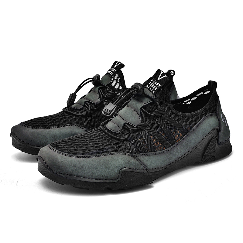 Arrival 2024 Casual Men Shoes Waterproof Breathable Mesh Summer Shoes Fashion Men Sneakers Non-slip Rubber Outdoor Shoes