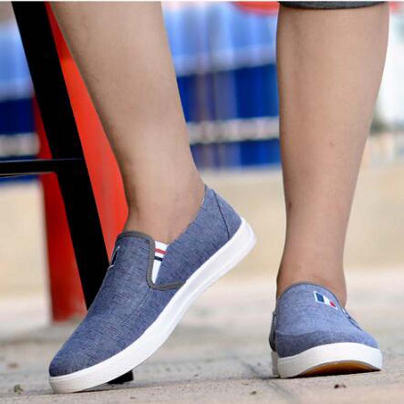 Arrival New Slipony Fashion Sneakers Flats Casual Denim Canvas Nice Comfortable Men Shoes Loafer fgb67 4ffd
