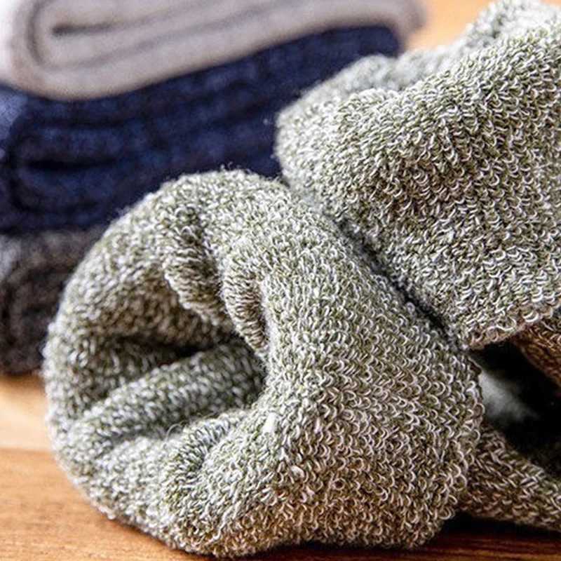 Winter Unisex Men Super Thick Warm High Quality Harajuk Retro Rabbit Hair Wool Cotton Cold Protection Women Thermosocks SocksXJ241019