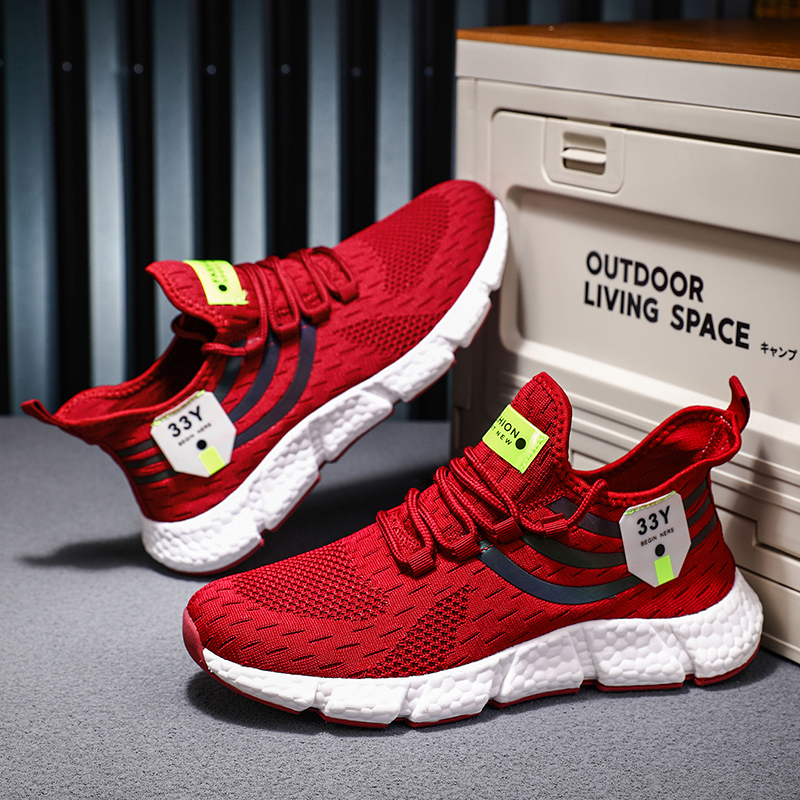 Sneakers Men Shoes Comfortable Running Shoes Lightweight Casual Tenis Summer Trainer Shoes Women Breathable Jogging Homme