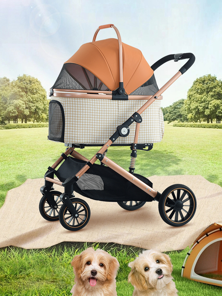 //premium pet fold travel stroller wholesale dog stroller pet carrier