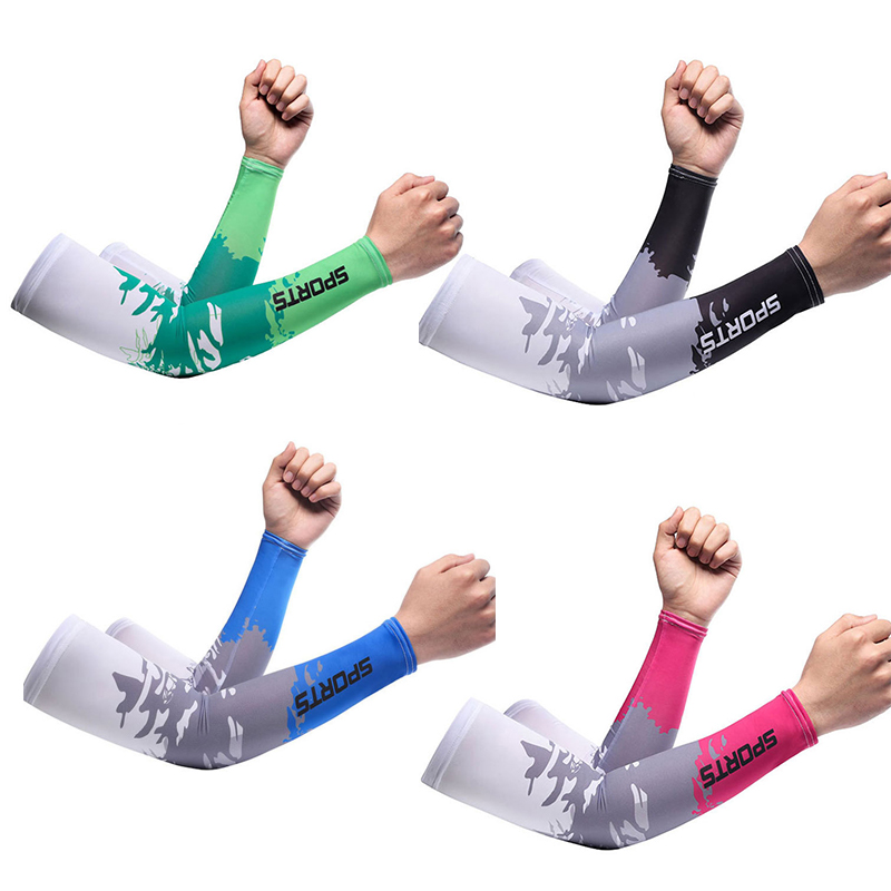 Ice Sleeve Men's Summer Sunscreen Sleeve Riding Driving Fishing Sleeve Sleeve Cover Arm Protector Thin Gloves Women's Ice Silk