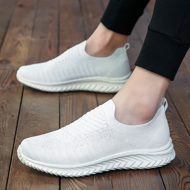 2023Men's Summer Vulcanized Shoes, Mesh Breathable, Light and Comfortable, Sports Jogging, Women's Spring Fashion Flat Loafers 4745