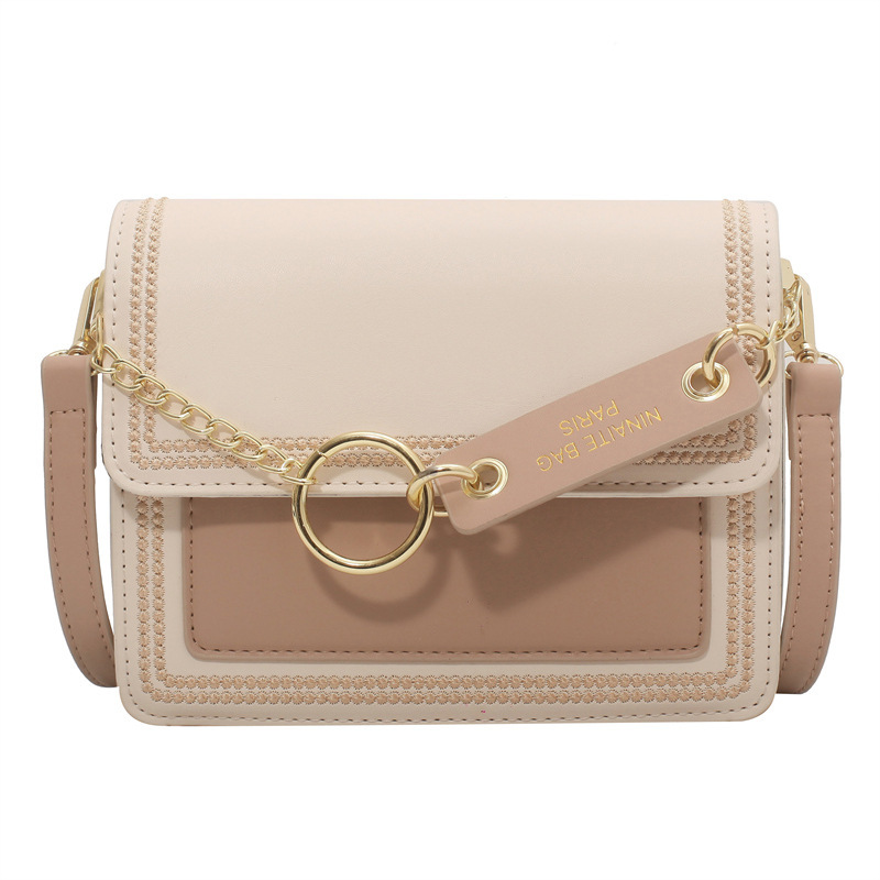 2025 New Women s Fashion Designer Handbag High Quality Shoulder Bag Flip Printing Small Square Bag Leisure Storage Bag