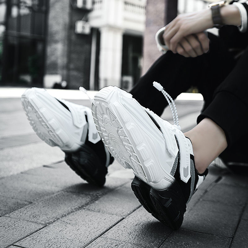 27170 Breathable Fashion Women Men Light Soft Thick Training Couple Athletic Sneakers Unisex New Air Cushion Running Shoes