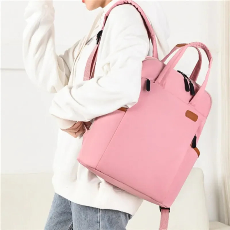 Nimblepack Womens Multi functional Travel Bag Oxford Large Capacity University Student Backpack Fashion 240903