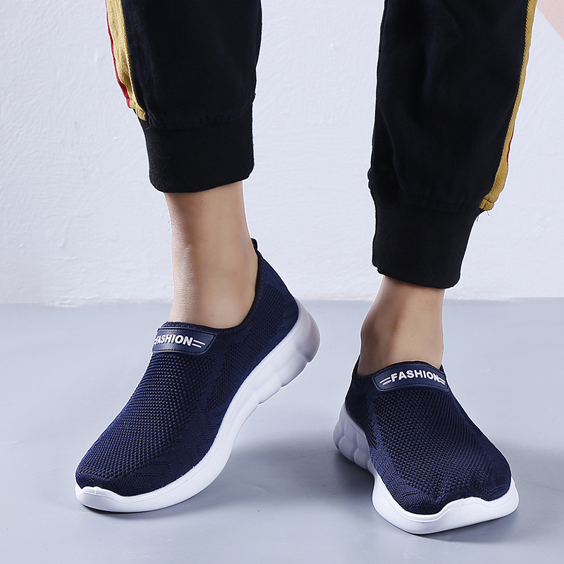 2025 new Casual Men's Sneakers Summer Mesh Breathable Comfortable Men Shoes Loafers footwears Slipon Walking Big Size 669 0ef4
