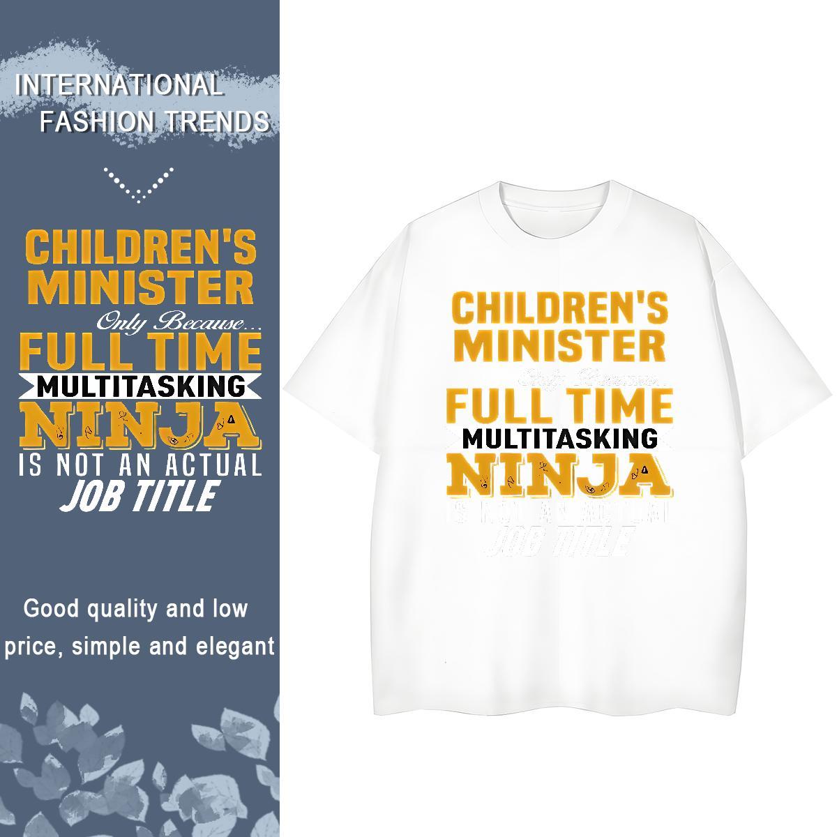 Classic T-Shirts 100% Cotton 230g letter Casual Plus Size Cartoon Breathable Short Sleeve Tshirts 2024 DIY Tee Shirt