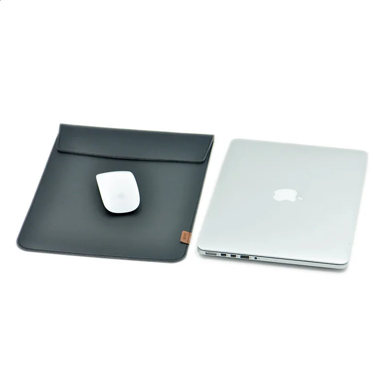 Envelope Laptop Bag Super Slim Sleeve Pouch CoverMicrofiber Leather Laptop Sleeve Case For M1 Pro Air 13 14 15 16 inch 240905