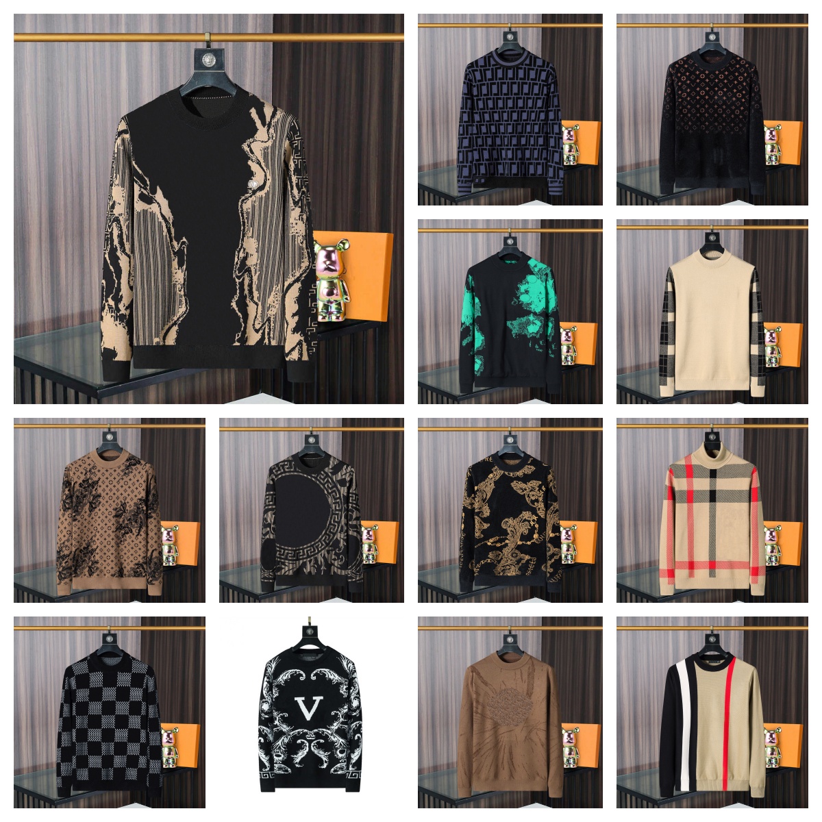 Mens Fashion Hoodies Men Designer Hoodie Casual Pullover Long Sleeve High Quality Loose Fit Womens Sweaters FG24