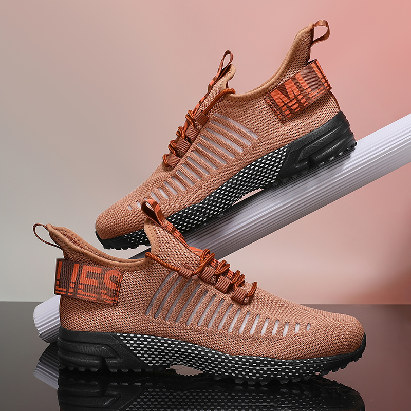 Fashionable Running Men's Lace Up NEW hot White hot Mesh Sports Women Comfortable Cushioning Jogging Training Shoes Lightweight