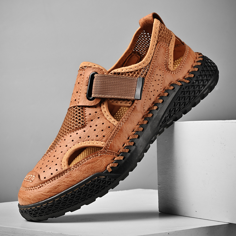 New Arrival 2024 Casual Men Shoes Waterproof Breathable Mesh Summer Shoes Fashion Men Sneakers Non-slip Rubber Outdoor Shoes