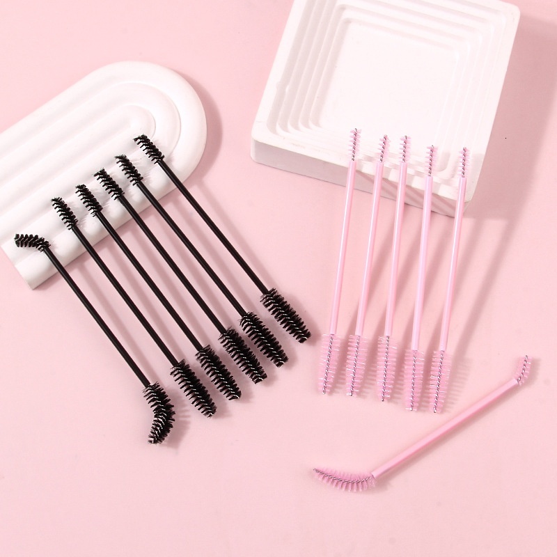 Double Ended Curler, Implantation Grafting Brush, Comb, Mini Eyelash Disposable Comb