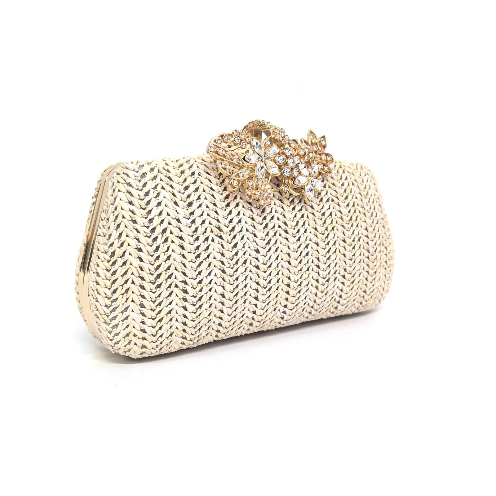 Spring Grass Womens Bag Retro Clutch Classic Diamond Card Wedding Night 240903