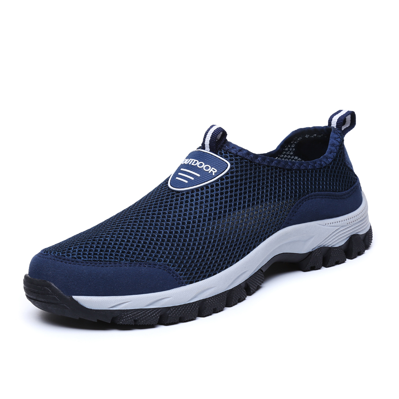 2025 new Fashion 2021 Men Casual Shoes Slip-on Summer Breathable Air Mesh Men's Flats Trainers Sneaker Water Loafers Shoe Mens548 356a 's s5