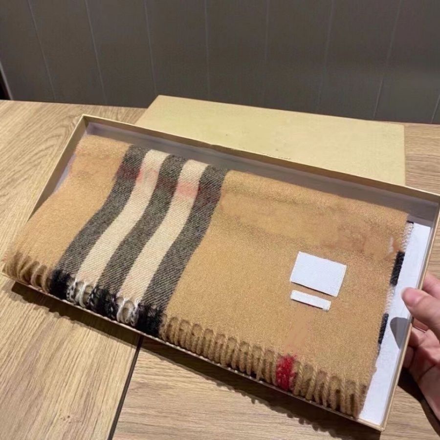 Stylish Women Cashmere Designer Scarf Full Letter Printed Scarves Soft Touch Warm Wraps With Tags Autumn Winter Long Shawls High quality