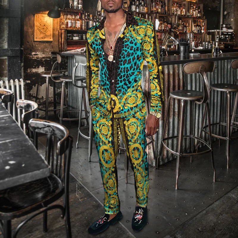 Advanced casual sports suit mens loose cardigan wide leg pants paired with a two-piece set trendy MB12-ML4 240826