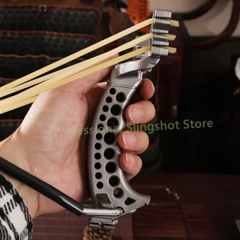 Strong outdoor hunting wrist support auxiliary sling ABS compass powerful shooting card ball sling accessories W240905