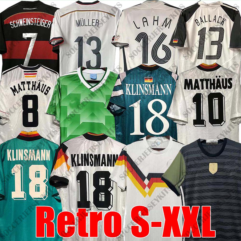 World cup 1990 1994 1954 Germany Retro Soccer Jersey allemagne 2006 2014 football shirts deutschland trikot retro alemania deutschland retro trikot 1996 DFB jersey