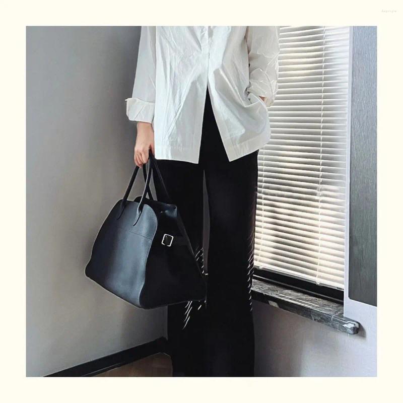 Drawstring Women Fashion Underarm Pouch Large Capacity Pu Leather Shoulder Retro Crossbody Casual Portable BucketBags 3be3