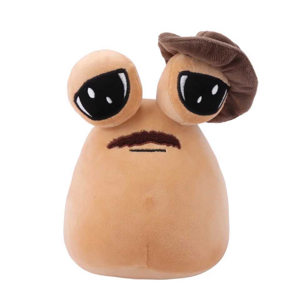 New Style My Pet Alien Pou Plush Toy Kawaii Alien Doll Stuffed Pou Plush Animal Children and Friends Birthday Gifts Halloween W240821