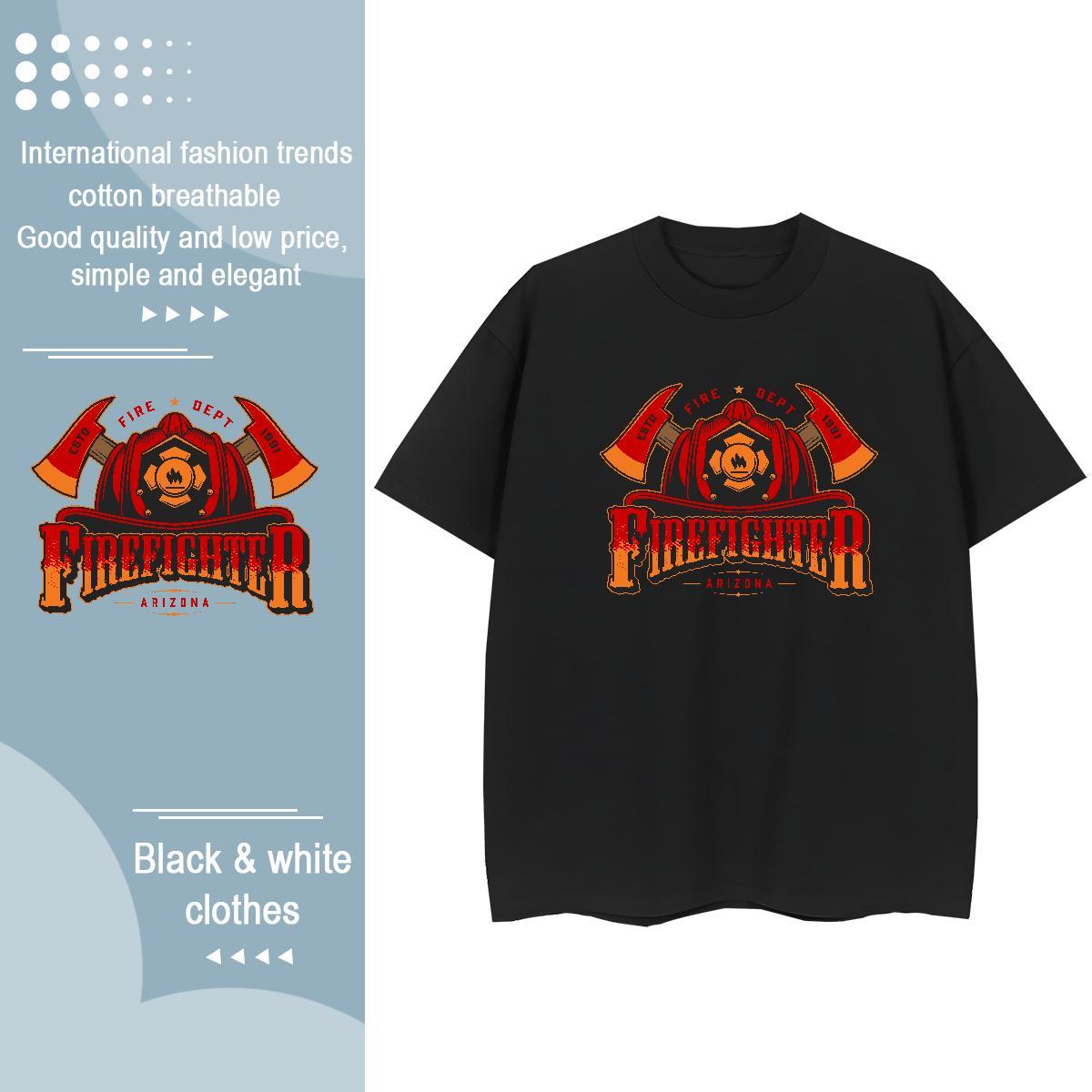 Fashion T-Shirts 230g Cotton Breathable Casual Daily Wear tool Woman Tshirt Designer Nice Skull Clothes Shirt