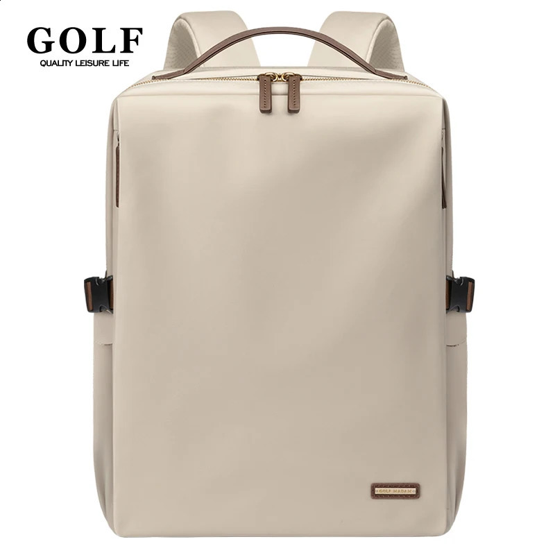 Golf womens large backpack 16 inch laptop waterproof travel nylon commuting expandable rectangular bag 227L 240903
