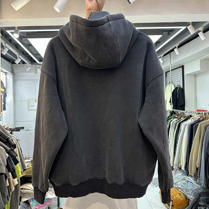 2025ss Washed Hoodies Men Women Best Quality Oversized Hooded Pullover - view 3