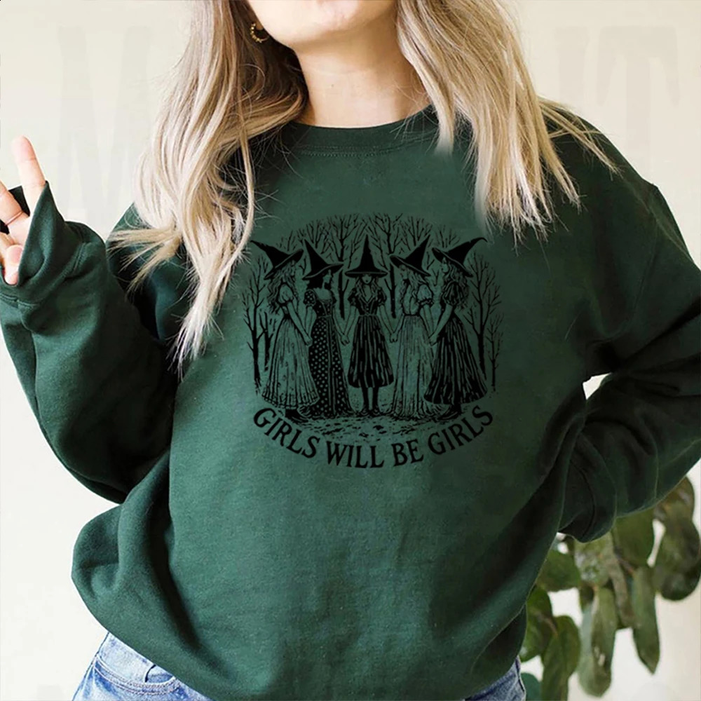 Halloween s Will Be s Witch Sweatshirt Funny Witch Shirt s Power Halloween Womens Gothic Hoodie Witch Vibe Sweatshirt 240905