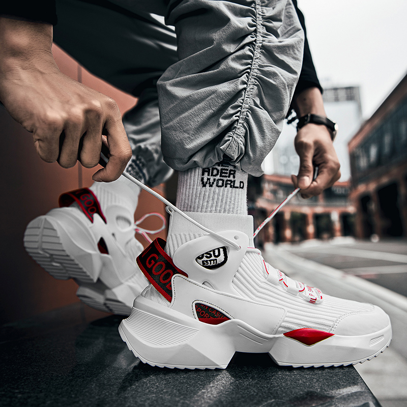 Male Sneakers casual Mens tenis shoes Trainer Race Breathable fashion loafers running Shoes for men 7065