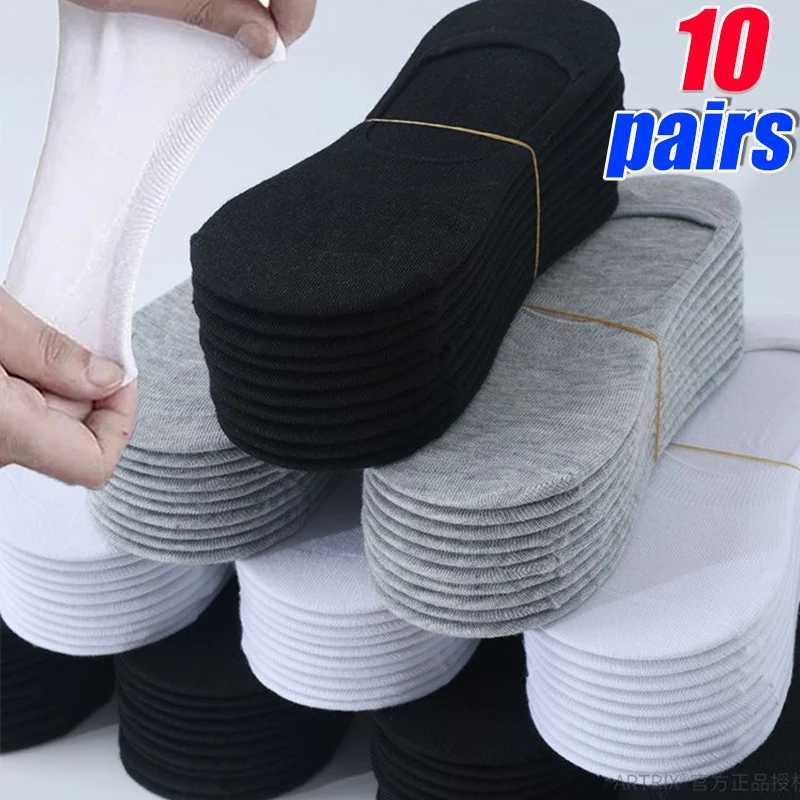 Unisex Ankle Socks Solid Color Black White Gray Invisible Breathable Cotton Soft Sneakers Socks Male Short Socks Women Men SoxXJ240904