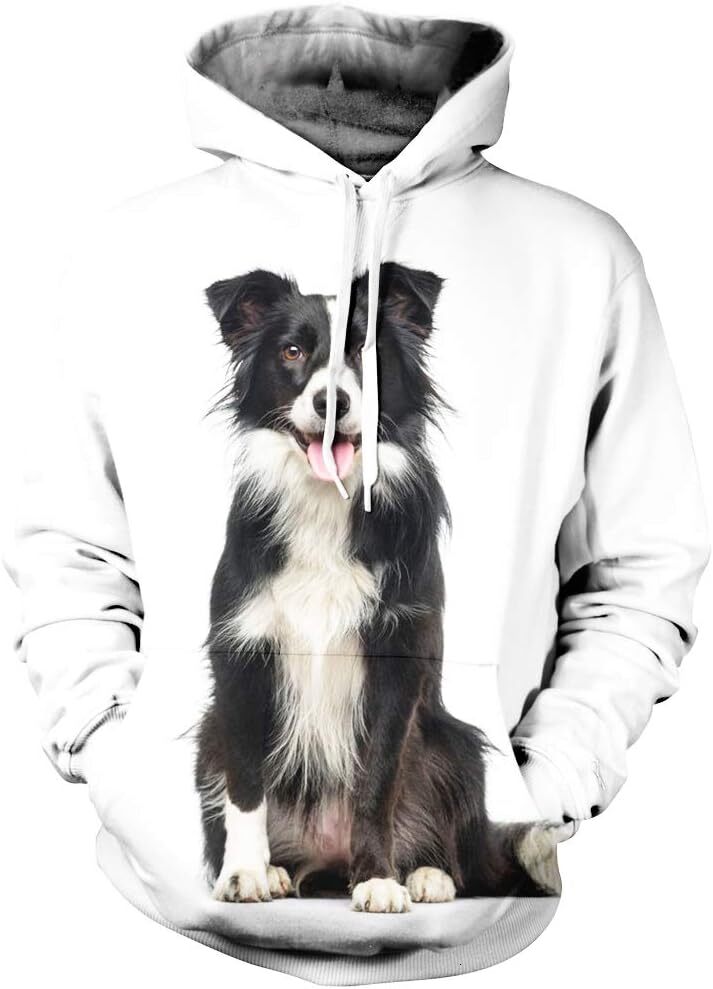 Hoodie for Mens Womens Dog Mom Sweatshirt Custom Pet Hoodie Custom Hoodies Design Your Own Picture Graphic Hoodies sweatshirt Pullover Long Sleeve