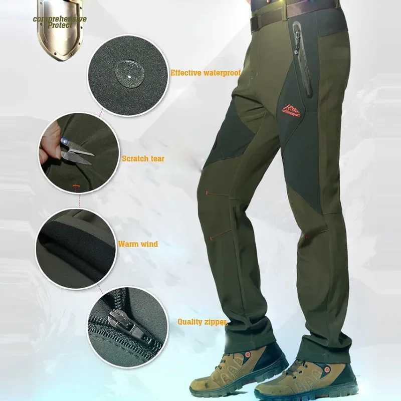 Mens ski suit windproof waterproof warm ski jacket+pants snow suit winter ski jacket W240905