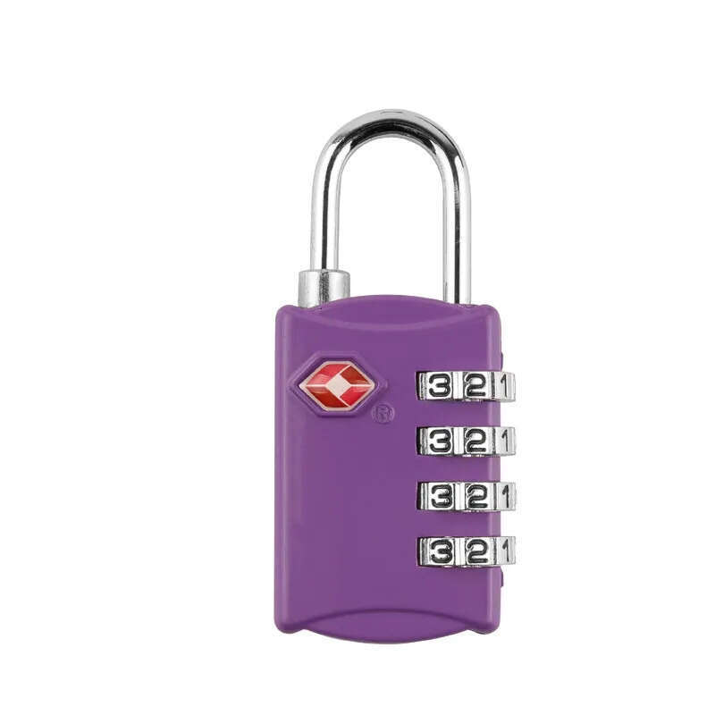 Travel Tsa309 Tsa Wholesale Goods Padlock Customs Multi-Purpose Four-Digit Code Lock Black 309