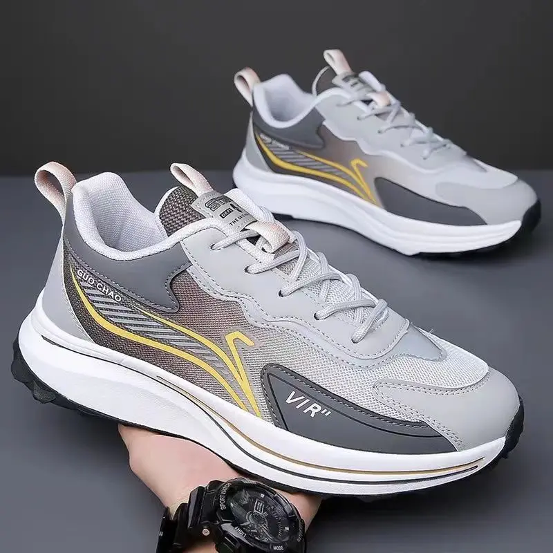 Men Casual Fashion Lightweight Breathable Tennis Shoes Mens Running Sneakers Mesh Comfortable Jogging Sport Shoes Zapatos Mujer