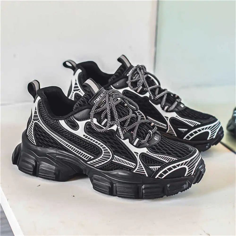 Round Tip Breathable Mens Sneakers Size 48 Vulcanize Sport Red Sport Shoes Best Fashionable Scarp Special Offers Flatas