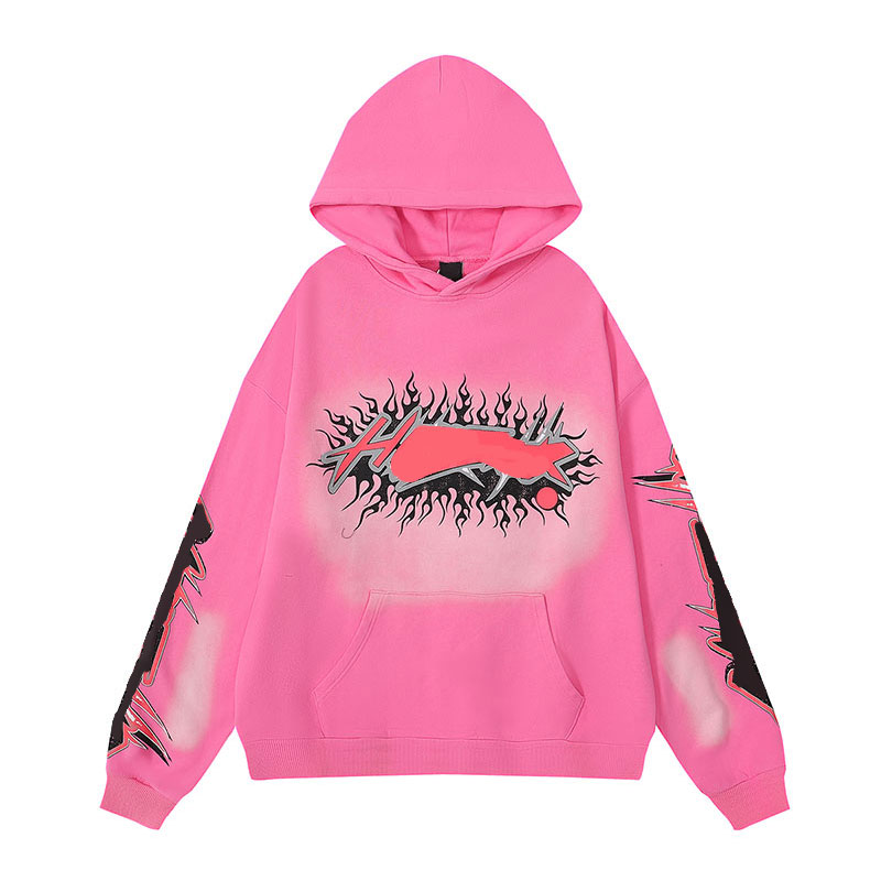 Designers 2024 hellstarhoodies Designer Luxury Brand Hoodie Men Women Y2K Rapper Hip Hop Summer Classic Vintage Graphic Long Sleeve Sweater Heavy Cotton c8