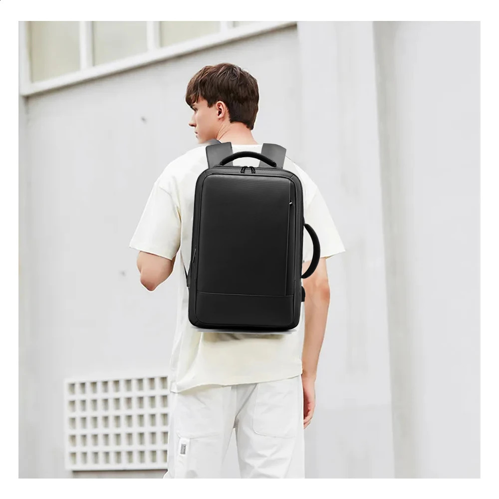 XOKY Business Mens Waterproof Classic Backpack USB Charging Sports Travel Fashion 2051 240903