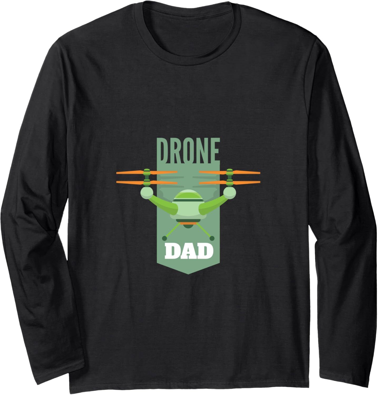 Long Sleeve Shirts for Men sweatshirt Drone Dad - Gift for Drone Flying Dads Funny Gift Tee Streetwear Casual tops clothes comfort