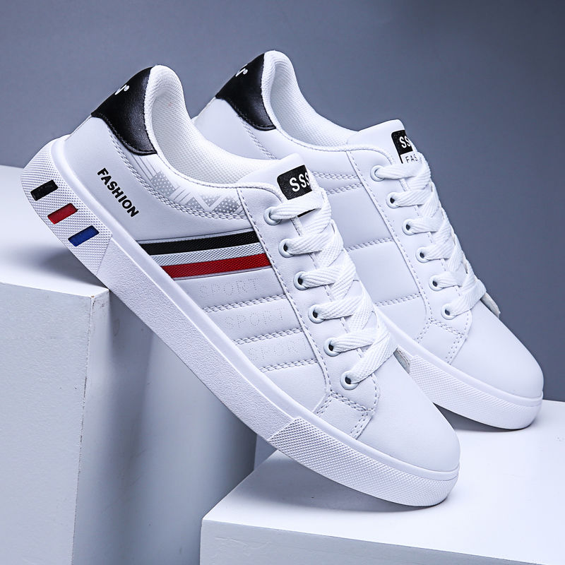 Spring White Men's Shoes New Casual Fashion Sneakers Street Cool Flats Footwear Basket Luxury Designer Classic Zapatos De Hombre