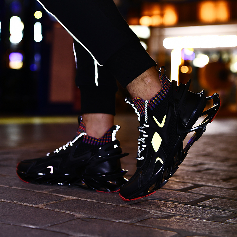 Male Sneakers Mens casual tenis shoes Trainer Race Breathable fashion loafers running Shoes for men a053