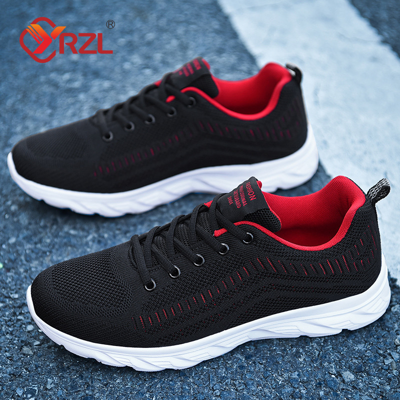 YRZL Running Sneakers Fashion Lightweight Trainers Breathable Walking Comfortable Athletic Sport Shoes for Men 4 3fad1
