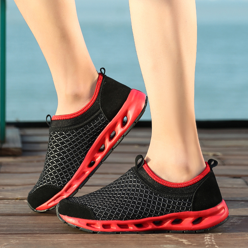 Casual Summer Suxi Flat Mesh Shoes, Breathable Sleeves, Soft, Comfortable, and Antiskid Men's Sandals 9f21 Sals